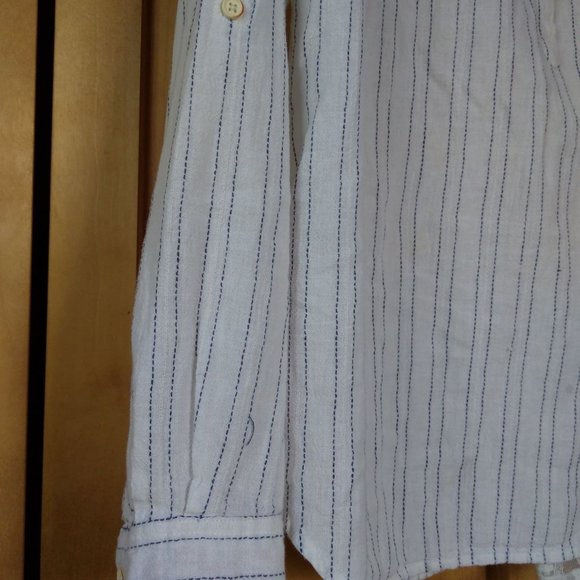 Anthropologie Isabella Sinclair Linen Blend Lace - Picture 5 of 6